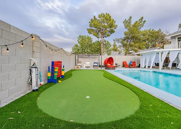 Family Fun 4-bedroom House House With Free Heated Pool & Hot Tub & Game & Mini Golf In * Chandler